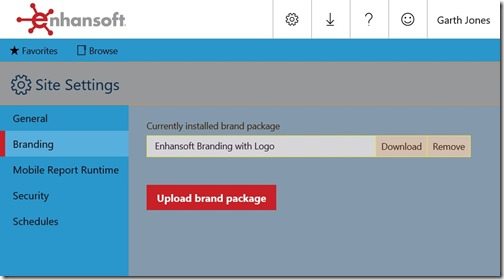 New SSRS 2016 Custom Brand Package Feature-Enhansoft Page