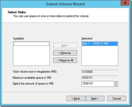 How to Expand a Disk within a VM That Is Using a VHD File-Step 15