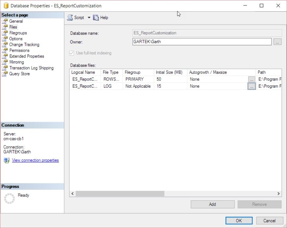 How To Define The Size Of A SQL Server Database Ask Garth