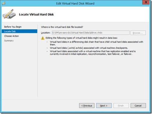 How to Compact and Shrink the Size of a VHD File-Compact Locate Disk