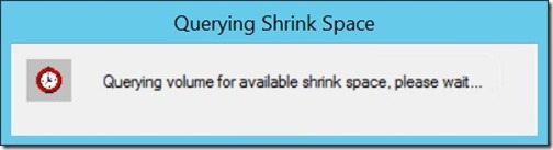 How to Compact and Shrink the Size of a VHD File-Shrink Space
