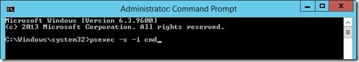 SQL Server Computer Account Login - Command Prompt