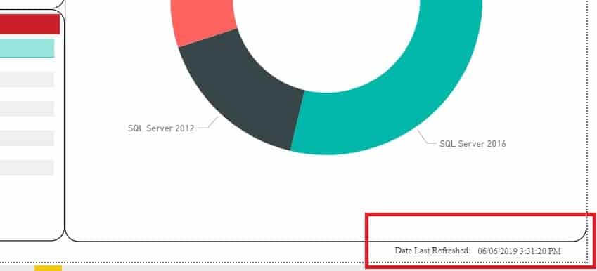 How To Make Last Refresh Date In Power Bi