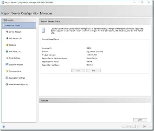 Setup SSRS to Use HTTPS - Report Server Configuration Manager