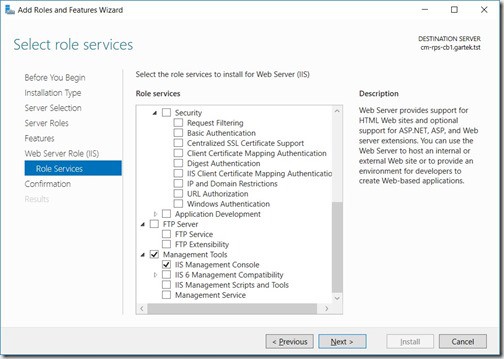 Setup SSRS to Use HTTPS - Role Services