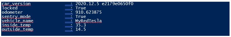 How to Query a Tesla with PowerShell