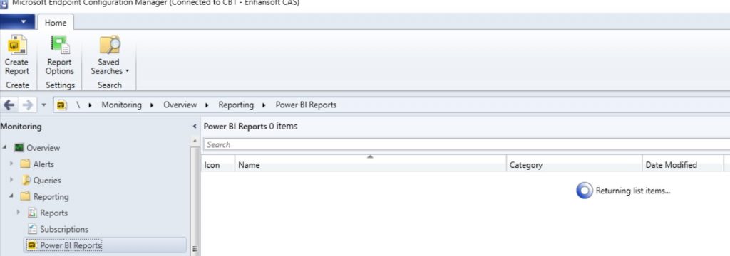 Accessing ConfigMgr Reports - Returning List Items