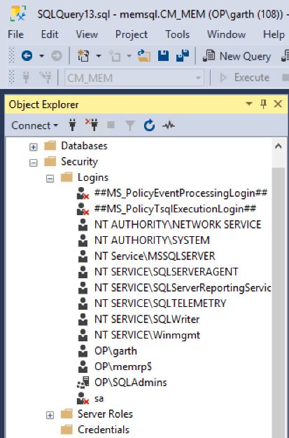 No Rights within SSRS' SQL server for ConfigMgr report account. 