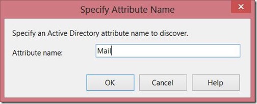 Collect Email Address - Specify Attribute Name