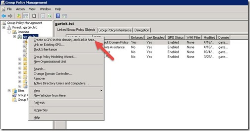 Enable Workstation Logon Audit Policy-Create a GPO