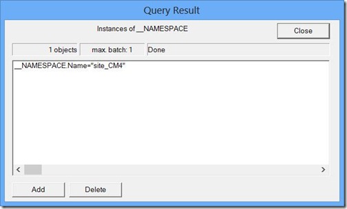 Query Result - SMS Provider Name